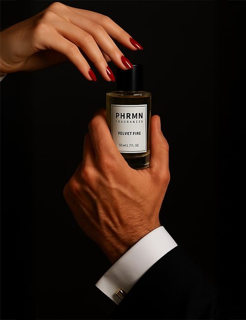 Luxuriöses Pheromon Parfum Velvet Fire mit fruchtiger Bergamotte, Jasmin und Moschus